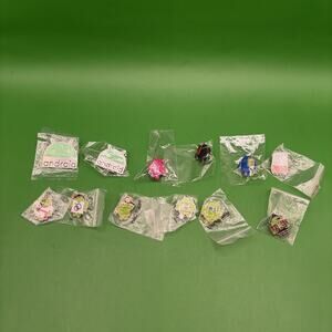 ASSORTED GOOGLE ANDROID PIN COLLECTION Pack - Set of 12 RARE
